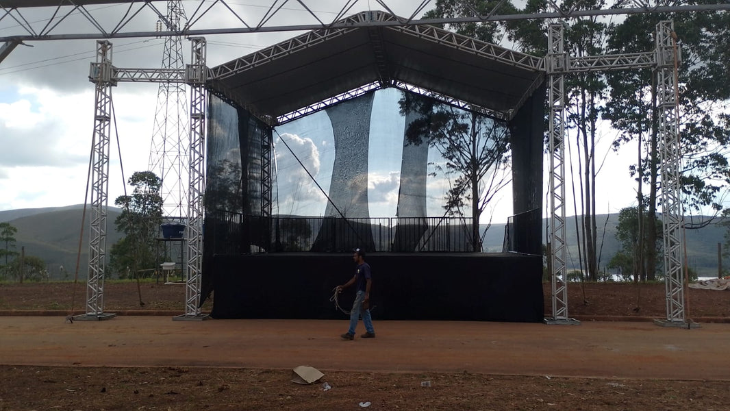 Palco coberto 6x4