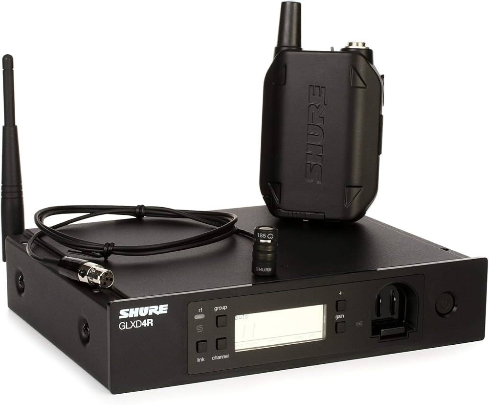 Audio profissional microfones sem fio