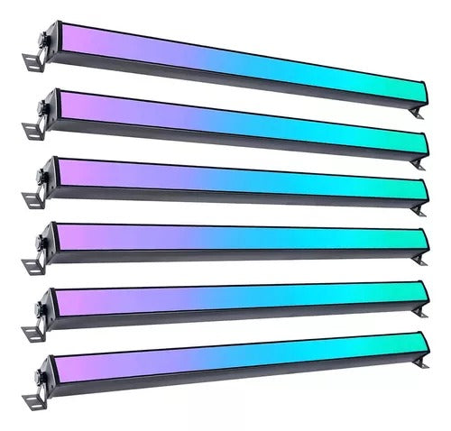 Ribalta Led Pixel Dmx Auto Rgbw 24 Leds Por 12w (4 Cores)