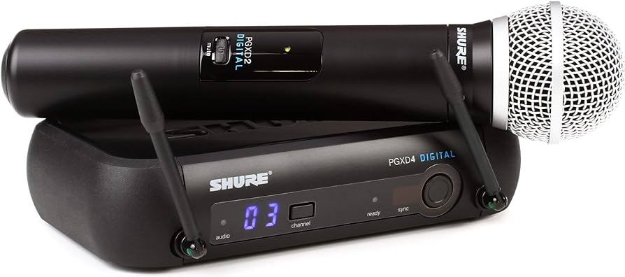 microfone sem fio Shure PGXD