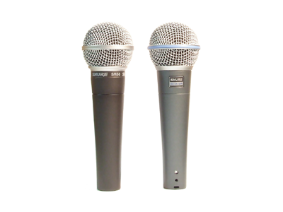 Audio profissional Microfones SHURE SM58 Beta 58A