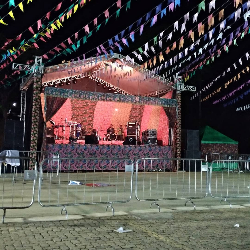 Palco coberto 6x4