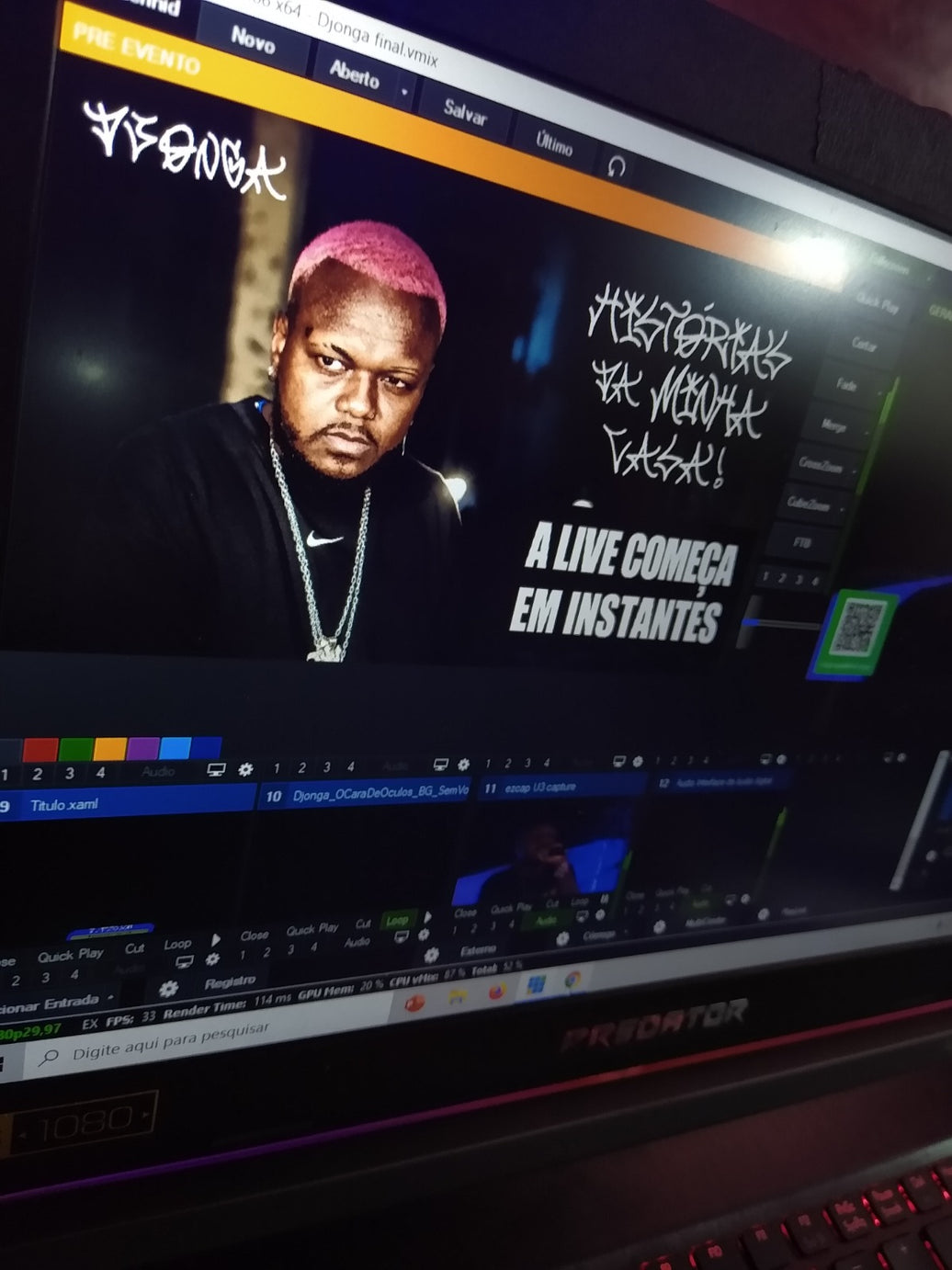 Live - Transmissões ao vivo